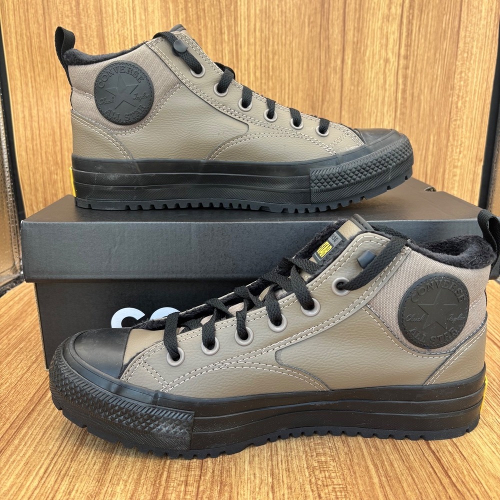 Converse Malden Street Boot Mid Mens 8‎ Womens 10 Taupe A14619C NEW